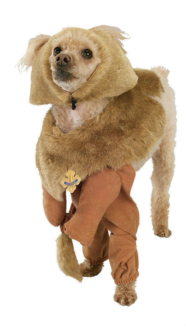 Rubies Costume Wizard of Oz Cowardly Lion Pet Costume Size Small