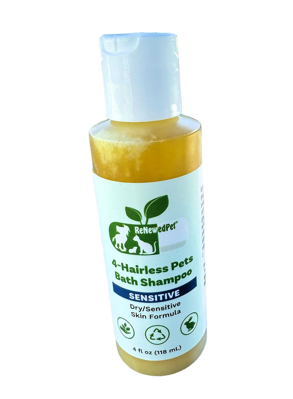 4-HAIRLESS PETS SENSITIVE SHAMPOO