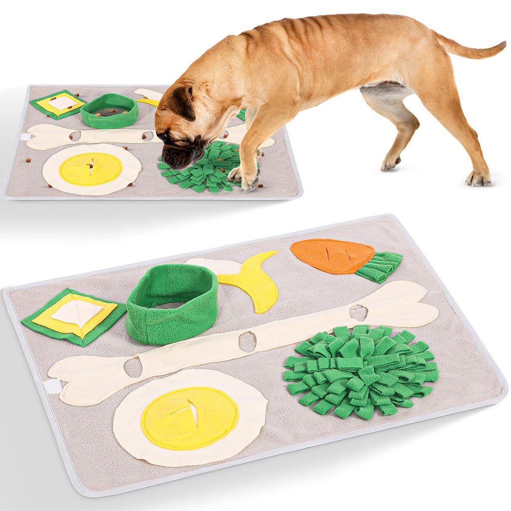 Snuffle Mat for Dogs Cats & Rabbits Interactive Foraging & Slow-Feeder Toy