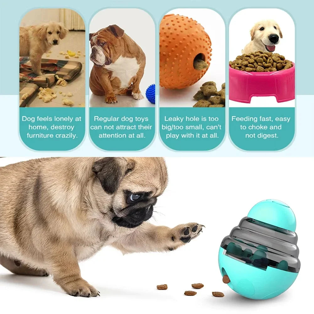 Interactive Dog Toy Slow Feeder – IQ Boosting Puzzle for Dogs & Cats