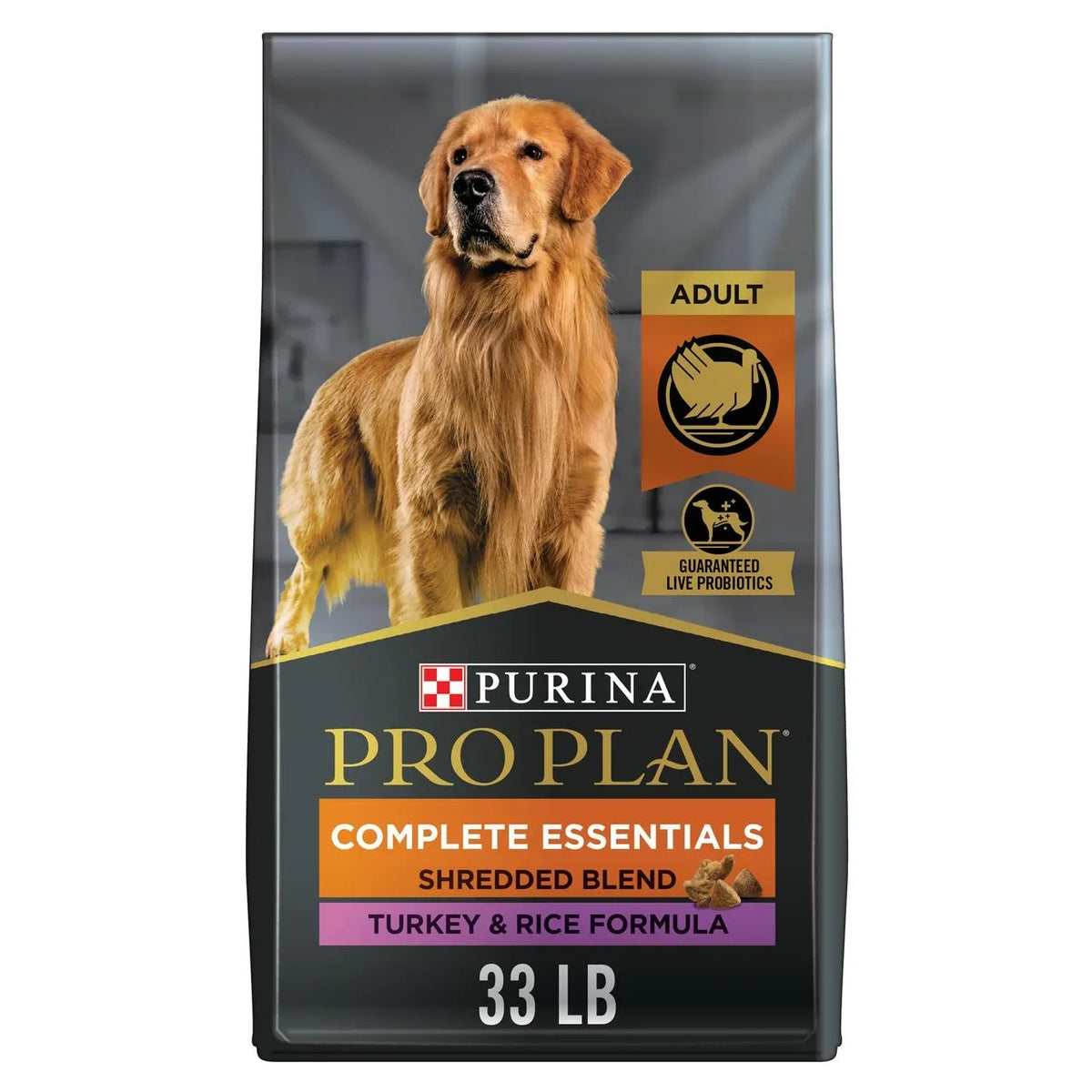 Pro Plan Adult Complete Essentials Turkey & Rice Probiotic Dry Dog Food