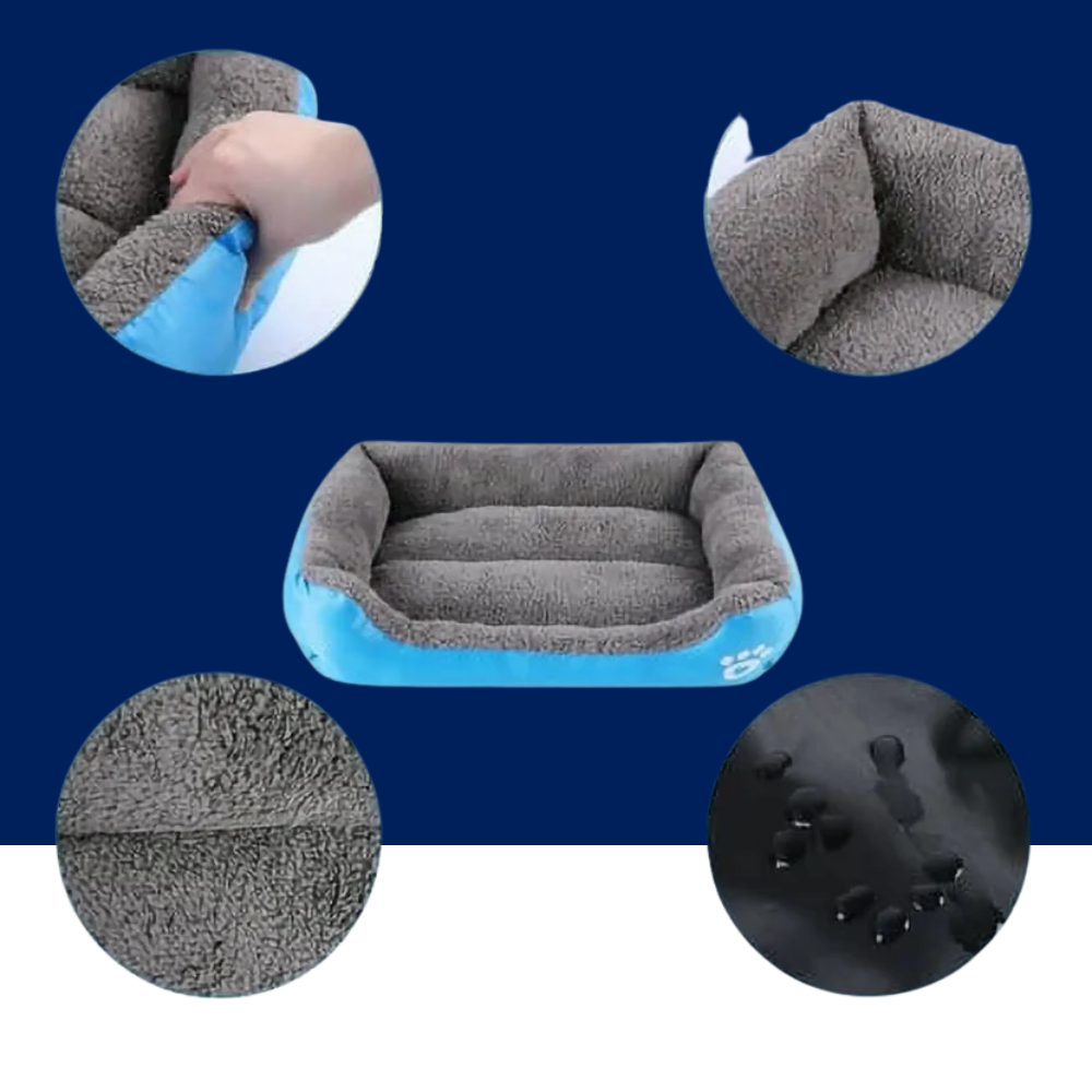 Color Square Winter Warm Pet Bed – Dog & Cat House