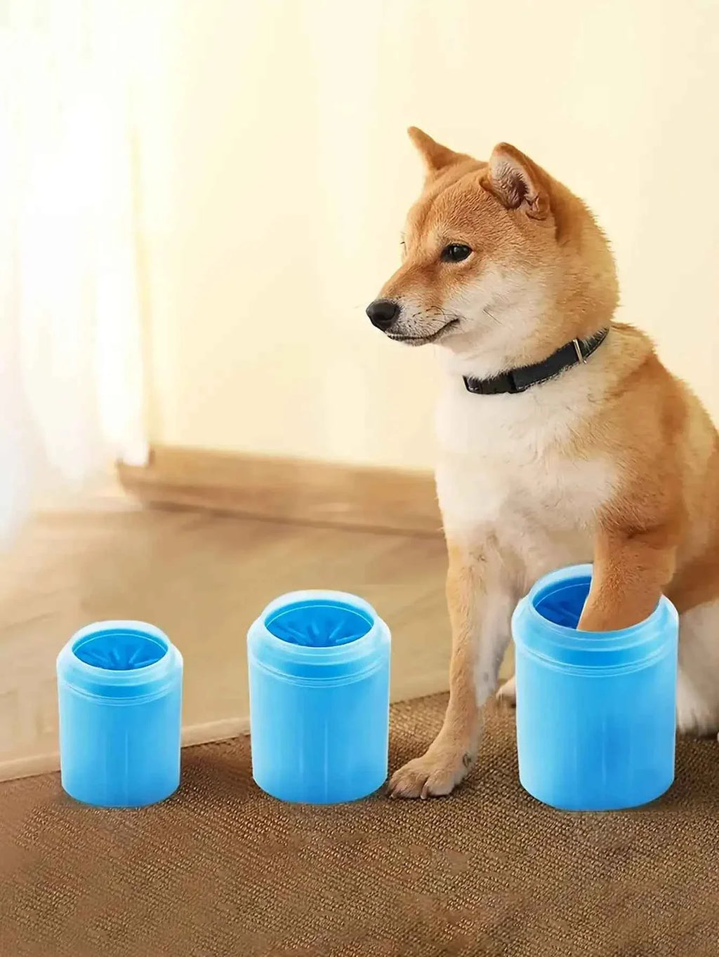 Portable Pet Paw Cleaner Cup – Pupmate Dog Paw Cleaner & Cat Foot Washing Tool