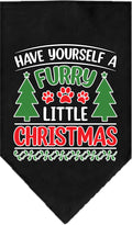 Christmas Pet and Dog Bandana, "Have Yourself A Furry Little Christmas"