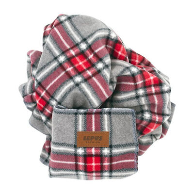 Lepus Soft Warm Fleece Pet Blanket for Cats & Dogs – Red, 30 x 40 in
