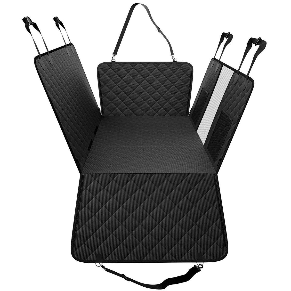 VEVOR 52 x 24.8 in Dog Car Seat Cover for Back Seat Waterproof 600D for Cars