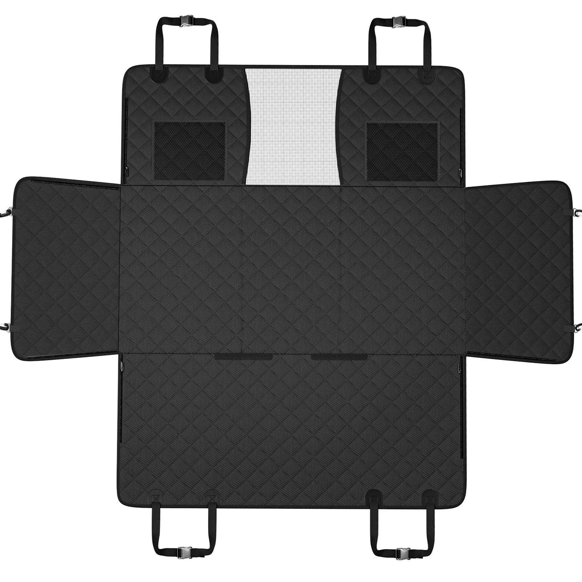 VEVOR 52 x 24.8 in Dog Car Seat Cover for Back Seat Waterproof 600D for Cars